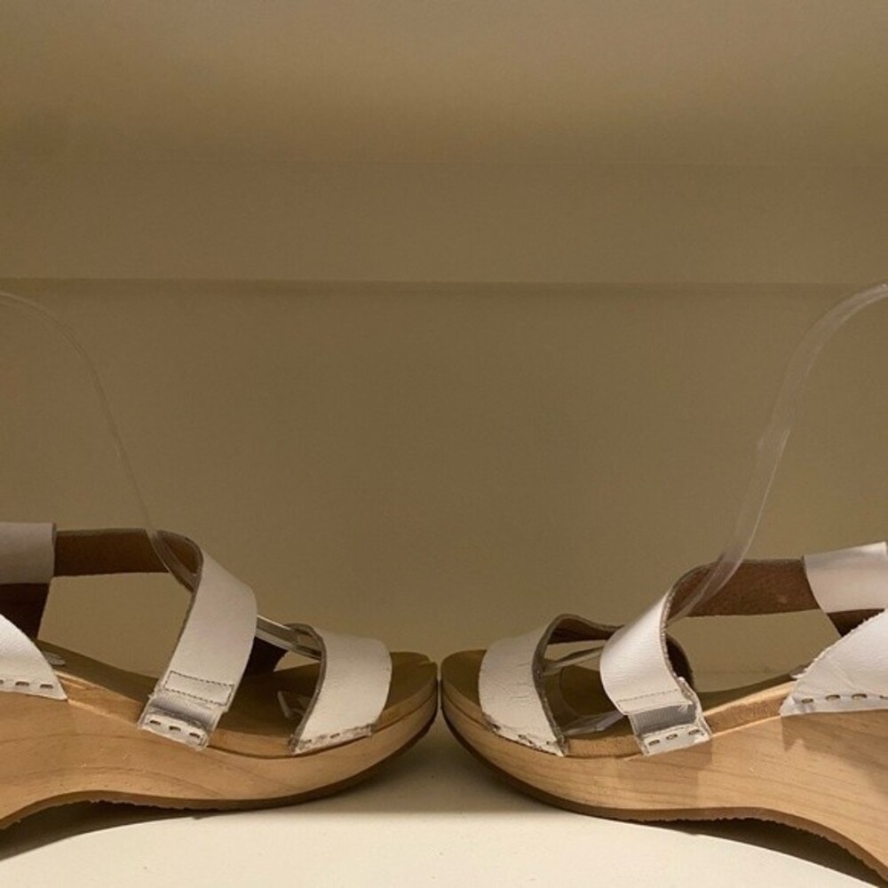 Free People white clog sandals size 40 - Picture 8 of 9